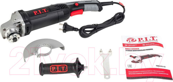 Изображение товара Угловая шлифовальная машина P.I.T PWS125-C7