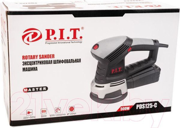 Изображение товара Эксцентриковая шлифовальная машина P.I.T PDS125-C