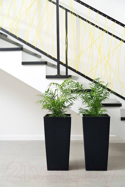 Изображение товара Кашпо Lamela Finezja Dluto LA591-50 (графитовый)