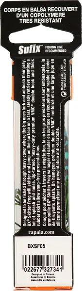 Изображение товара Воблер Rapala BX Skitter Frog 05 / BXSF05-RH