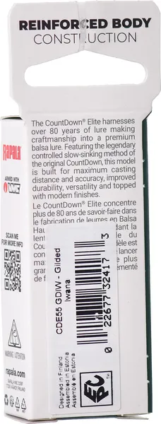 Изображение товара Воблер Rapala CountDown Elite / CDE55-GDIW
