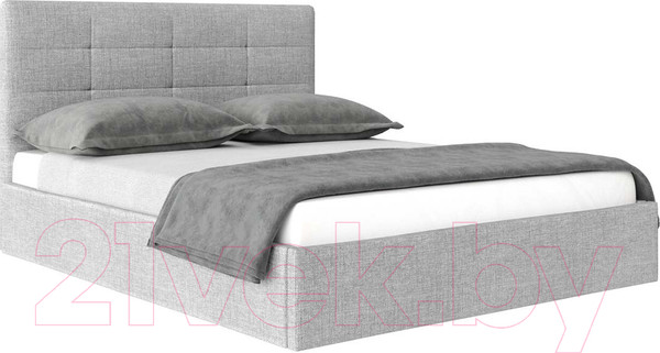 Изображение товара Каркас кровати НК Мебель Соната 140x200 / 72305111 (рогожка серая Md06)