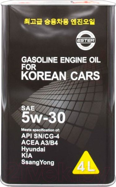 Изображение товара Моторное масло Fanfaro For Korean Cars 5W30 / FF6714-4ME (4л)