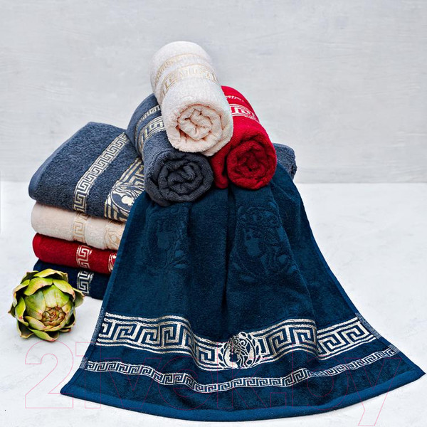 Изображение товара Полотенце ВАСИЛИСА Эллада 50x90 / 210657 (темно-синий Dress Blues)