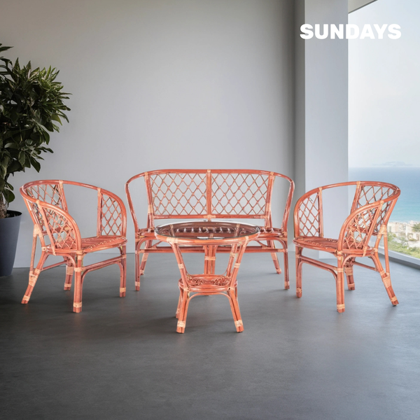 Изображение товара Комплект садовой мебели Sundays Bahama set Cognac