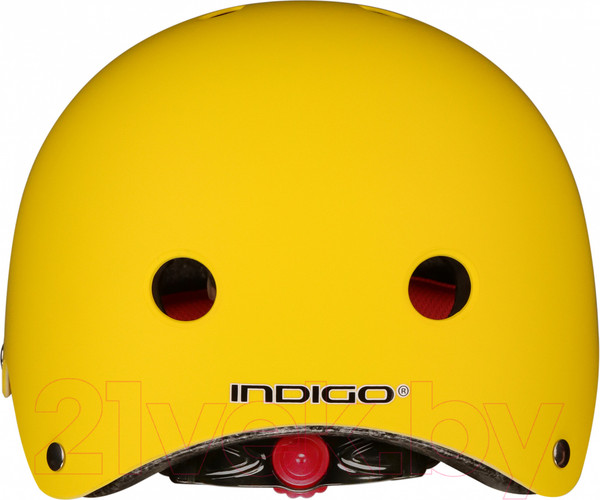 Изображение товара Защитный шлем Indigo Sport IN319 (р-р 51-55, желтый)