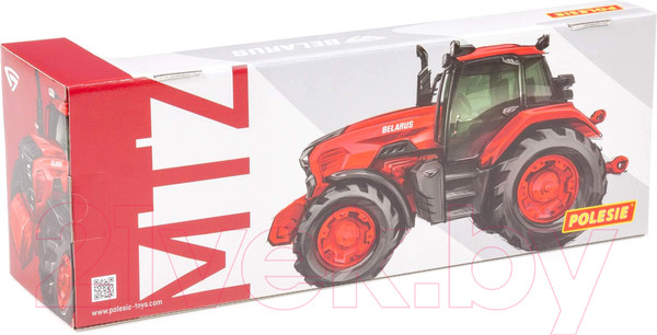 Изображение товара Трактор игрушечный Полесье Belarus с цистерной / 91635