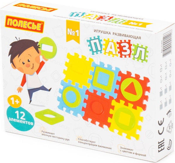 Изображение товара Развивающая игра Полесье №1 / 91406 (12эл)