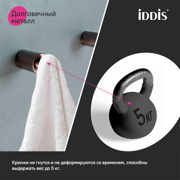 Изображение товара Набор крючков IDDIS Petite PET2SS1i41