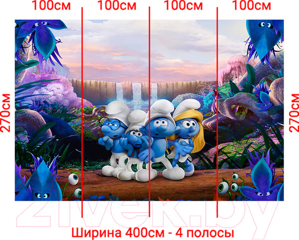 Изображение товара Фотообои листовые Arthata Fotooboi-2-Multiki-164 (400x270)