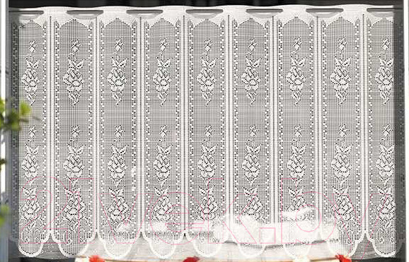 Изображение товара Гардина Лента С992 (75x140, белый)