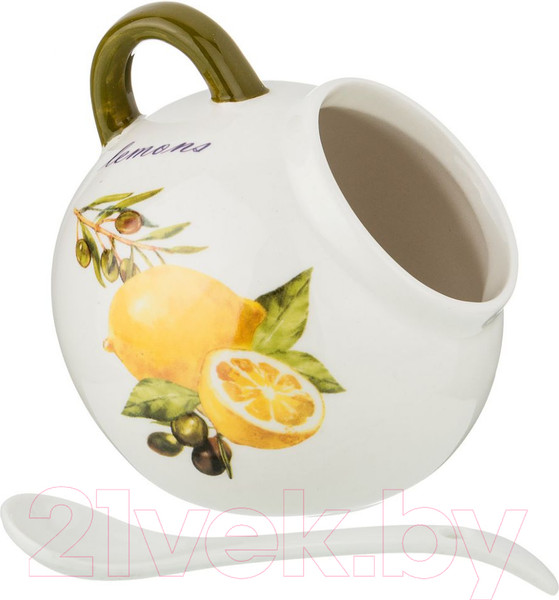 Изображение товара Солонка Agness 358-1593 (с ложкой)