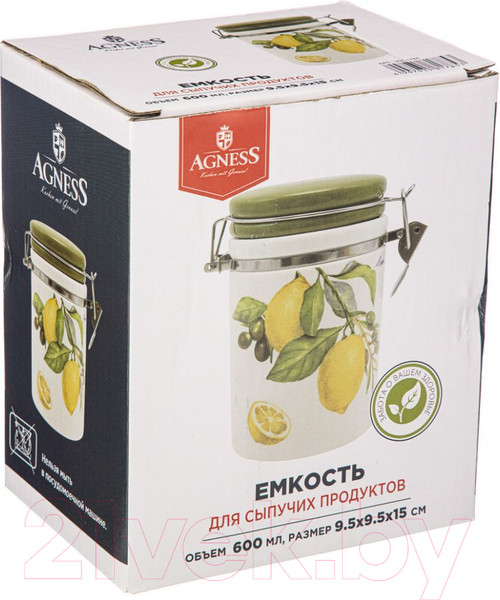 Изображение товара Емкость для хранения Agness 358-1785