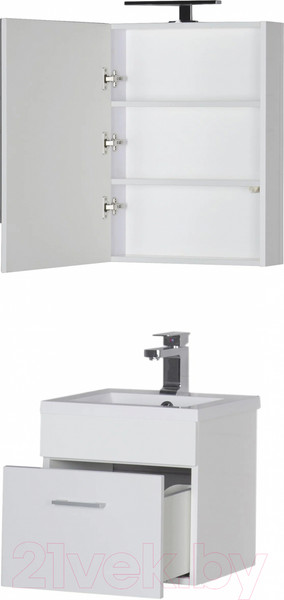 Изображение товара Тумба с умывальником Aquanet Нота 50 / 287705