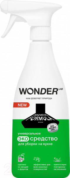 Изображение товара Чистящее средство для кухни Wonder LAB Универсальное экосредство (550мл)