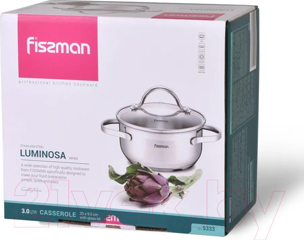 Изображение товара Кастрюля Fissman Luminosa 5333