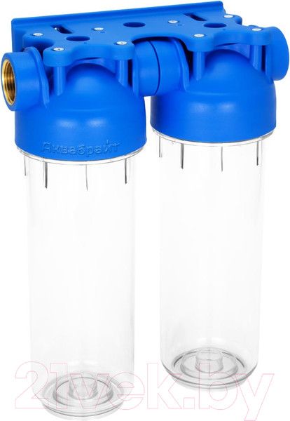 Изображение товара Корпус магистрального фильтра Аквабрайт Стандарт Slim Line АБФ-2 3/4