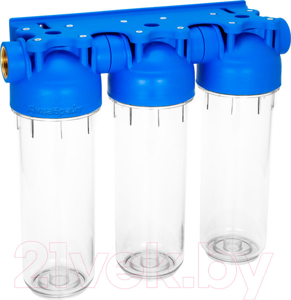 Изображение товара Корпус магистрального фильтра Аквабрайт Стандарт Slim Line АБФ-3 1/2