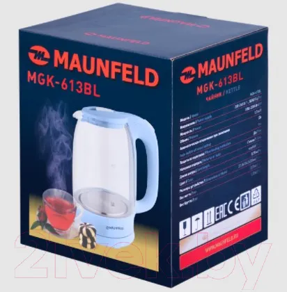 Изображение товара Электрочайник Maunfeld MGK-613BL