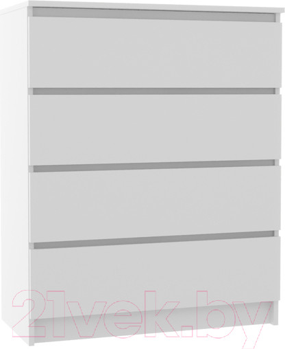Изображение товара Комод ДСВ Мори МК 800.4 (белый)