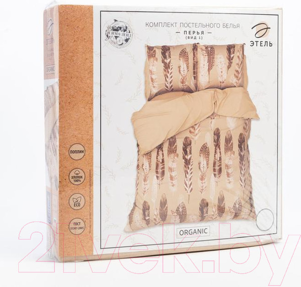Изображение товара Комплект постельного белья Этель Перья / 5418214