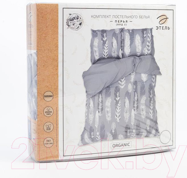 Изображение товара Комплект постельного белья Этель Перья / 5418219