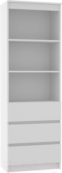 Изображение товара Стеллаж ДСВ Мори МСТ 600.3 (белый)