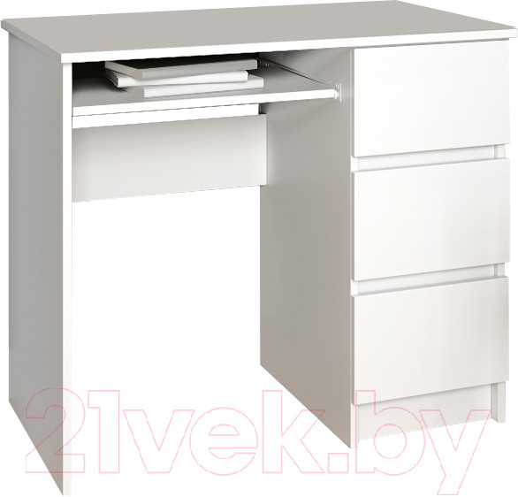 Изображение товара Компьютерный стол ДСВ Мори правый МС-6 (белый)