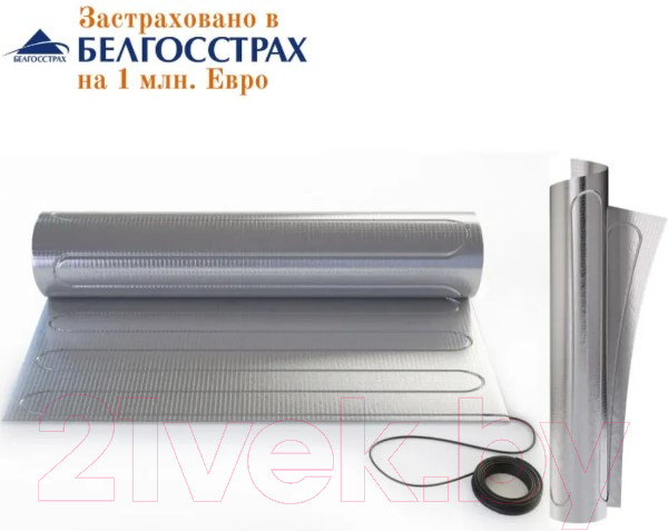 Изображение товара Теплый пол электрический Теплолюкс Alumia 1200 Вт/8кв.м