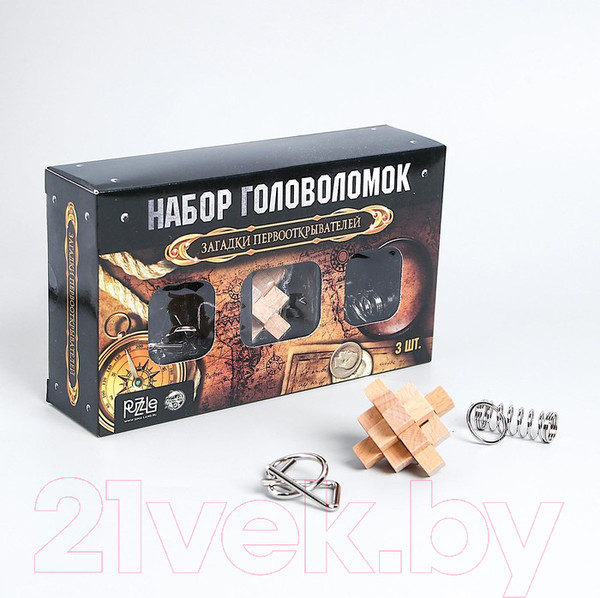 Изображение товара Набор головоломок Puzzle Загадки первооткрывателей / 3302580