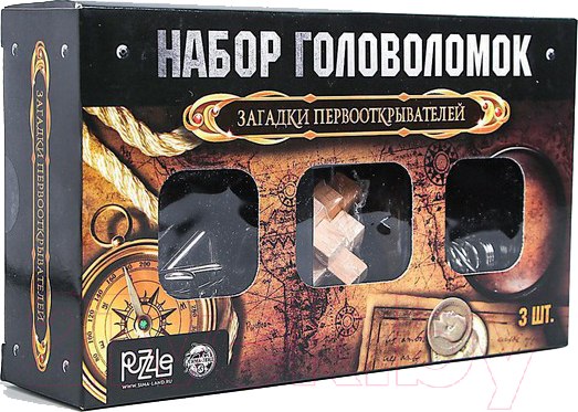 Изображение товара Набор головоломок Puzzle Загадки первооткрывателей / 3302580