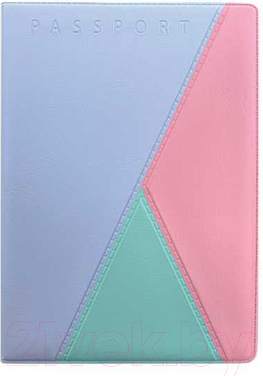 Изображение товара Обложка на паспорт DPS Трио / 2203.ТР-124 (светло-голубой)