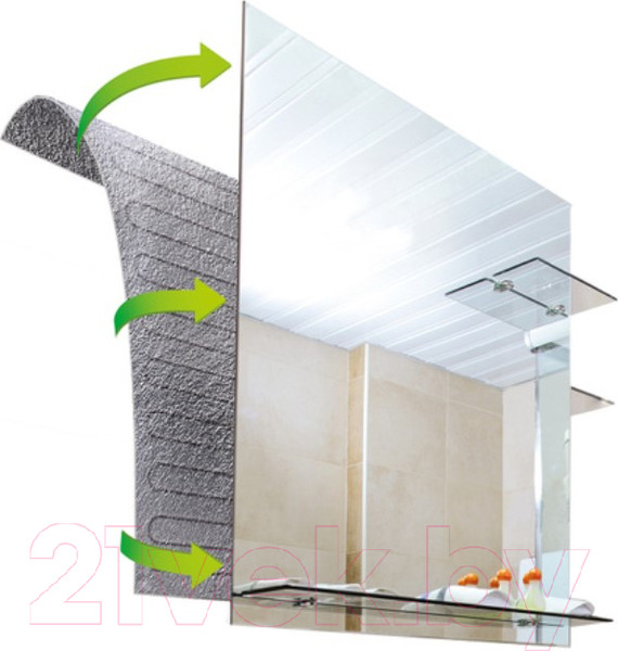 Изображение товара Обогреватель зеркала Теплолюкс Mirror 60x50