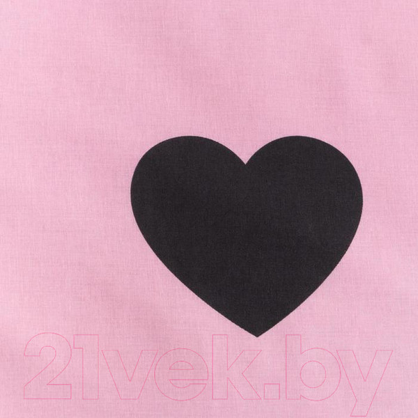 Изображение товара Комплект постельного белья Этель Pink heart / 5424338