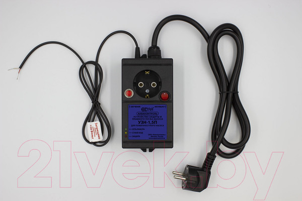 Изображение товара Блок управления насосом Extra УЗН-1.5П (для поверхностных насосов 0.3-1.5кВт)