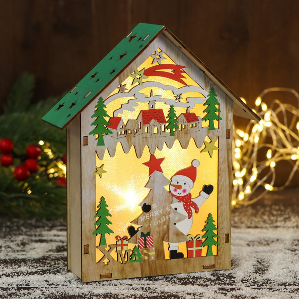 Изображение товара Световая фигурка Зимнее волшебство Забавы у новогодней елки / 6961547