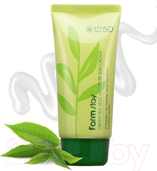 Изображение товара Крем солнцезащитный FarmStay Green Tea Seed Moisture Sun Cream SPF 50/PA+++  (70г)