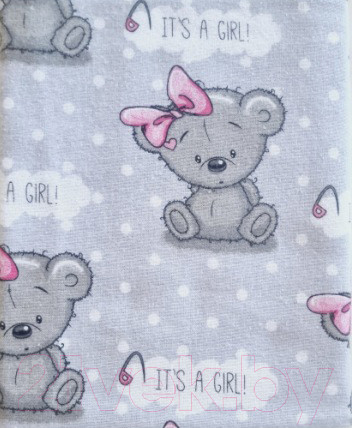 Изображение товара Пеленка детская Sofi Девочка-медвежонок / 22068
