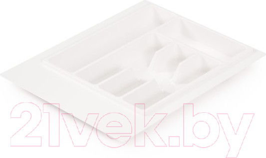 Изображение товара Органайзер для столовых приборов Альтернатива М8534 (белый)