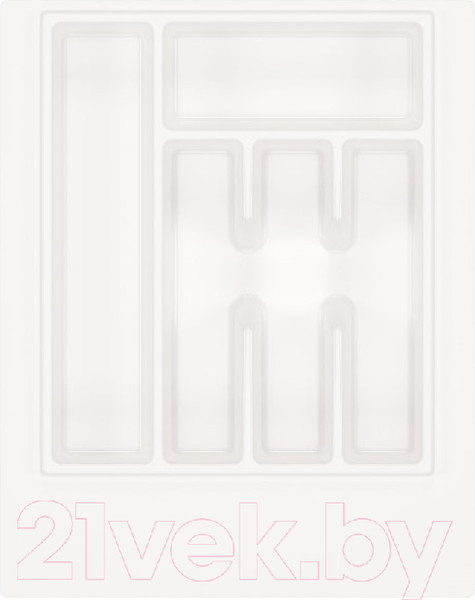 Изображение товара Органайзер для столовых приборов Альтернатива М8534 (белый)