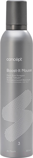 Изображение товара Мусс для укладки волос Concept Art Touch экстрасильной фиксации (300мл)