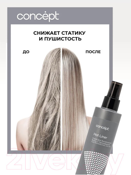 Изображение товара Спрей для волос Concept Art Touch Для выпрямления волос с термозащитой (200мл)