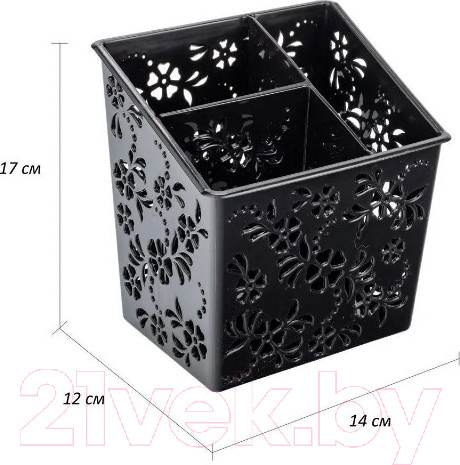Изображение товара Органайзер настольный Альтернатива М6342 (черный)