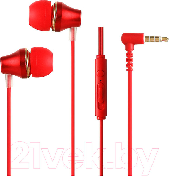 Изображение товара Наушники-гарнитура Miniso 5989 (красный)