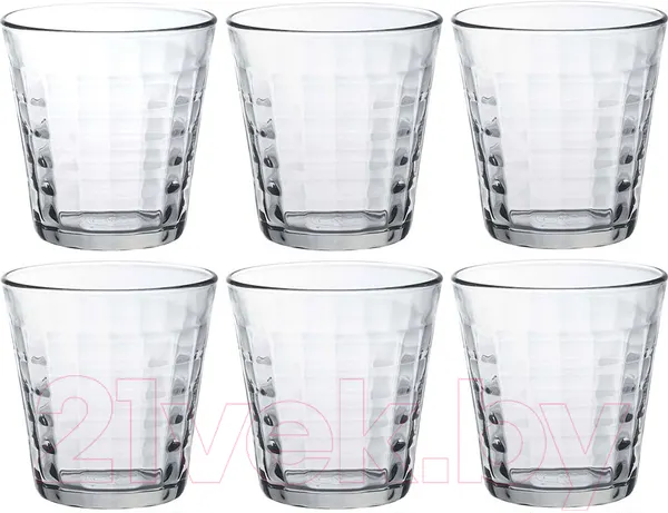 Изображение товара Набор стаканов Duralex Prisme Clear 1033AB06C0111