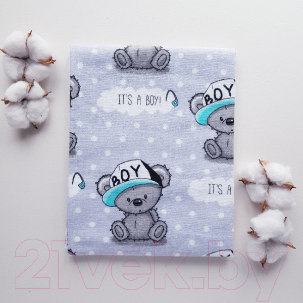 Изображение товара Пеленка детская Sofi Мальчик-медвежонок / 22067