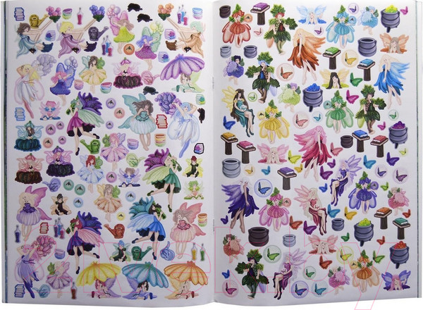 Изображение товара Развивающая книга Робинс Моя книга эльфов и фей с наклейками