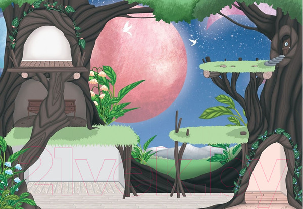 Изображение товара Развивающая книга Робинс Моя книга эльфов и фей с наклейками