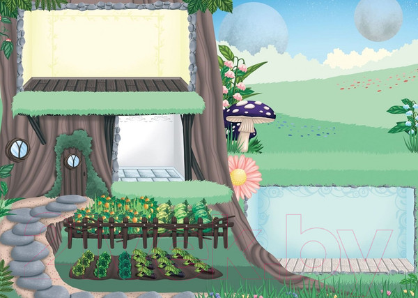 Изображение товара Развивающая книга Робинс Моя книга эльфов и фей с наклейками