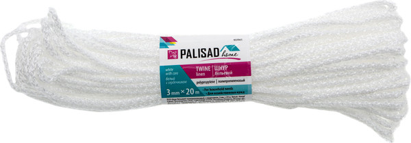 Изображение товара Шнур хозяйственный Palisad Бельевой 937065 (20м, белый)